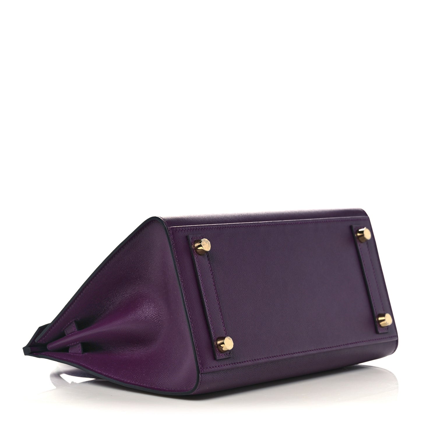 Madame Calfskin Birkin Sellier 25 Cassis