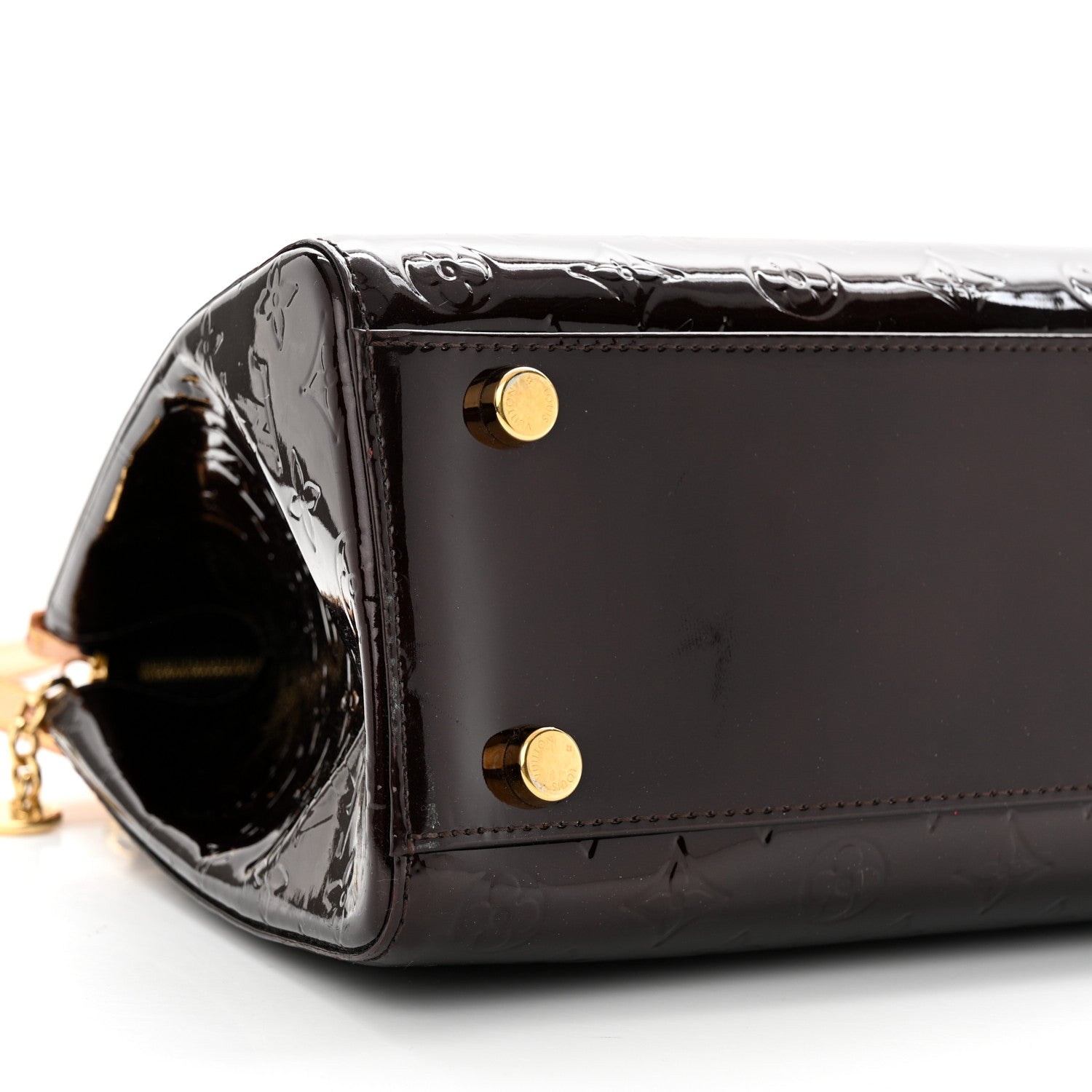 Louis Vuitton Vernis Brea GM Amarante 8 of 9