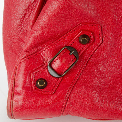 Balenciaga Agneau Classic Hardware Work Rouge Cardinal 13 of 14