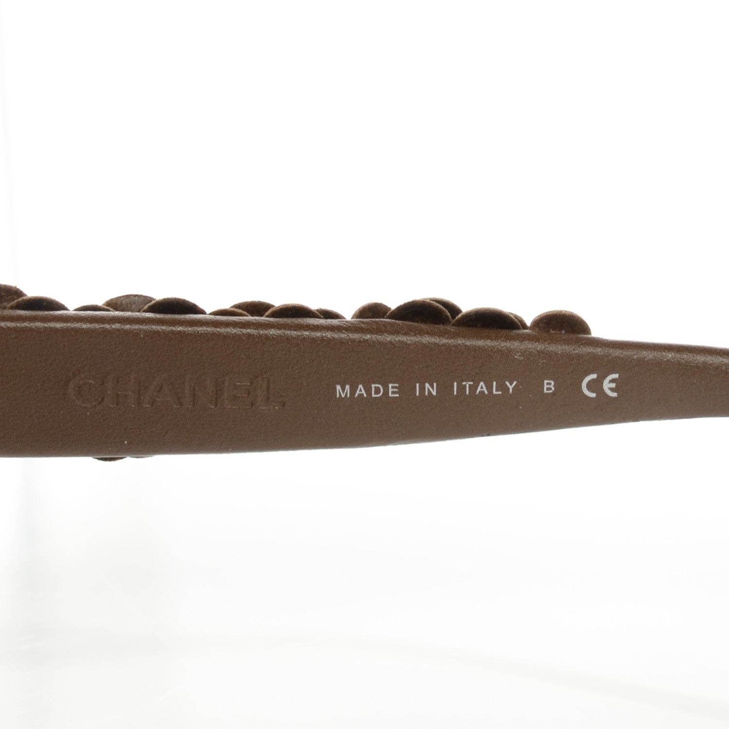 Chanel Lambskin Camellia CC Sunglasses 5318-Q Brown 4 of 5