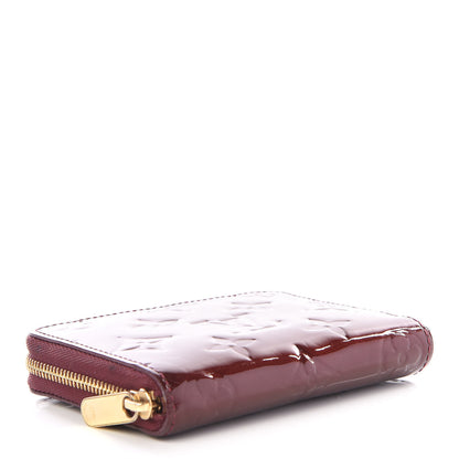 Louis Vuitton Vernis Zippy Coin Purse Wallet Rouge Fauviste 3 of 8