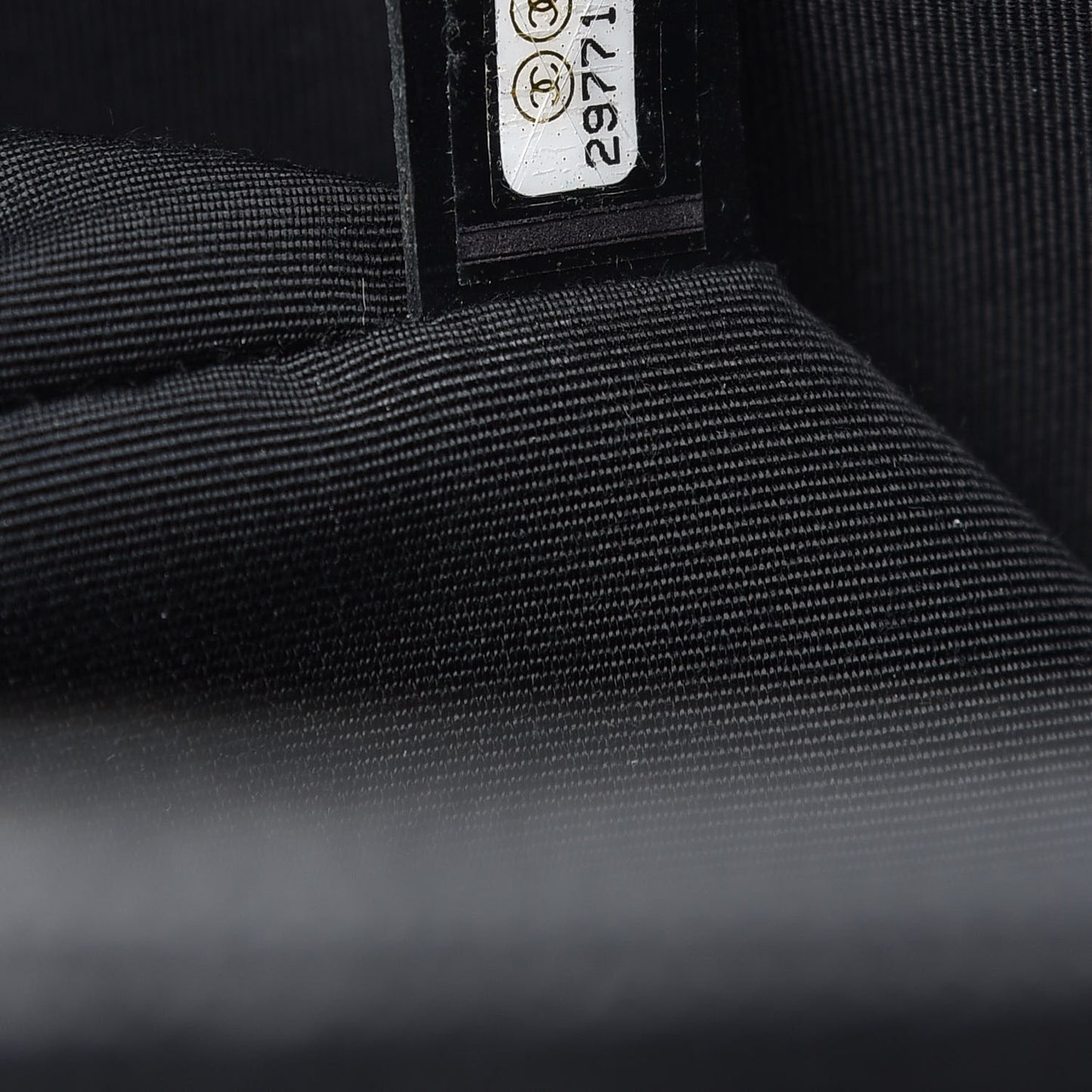 Caviar Quilted Large Shopping Tote Black