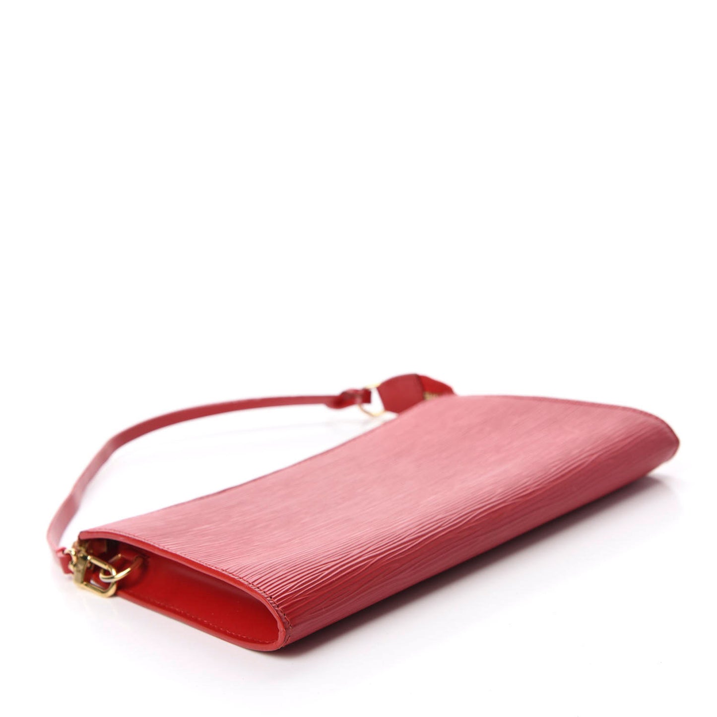 Epi Pochette Accessories 24 Castillan Red