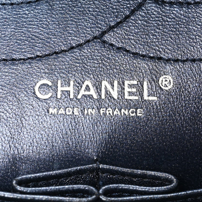 Chanel Metallic Aged Calfskin Quilted 2.55 Reissue 227 Flap Blue 6 of 11