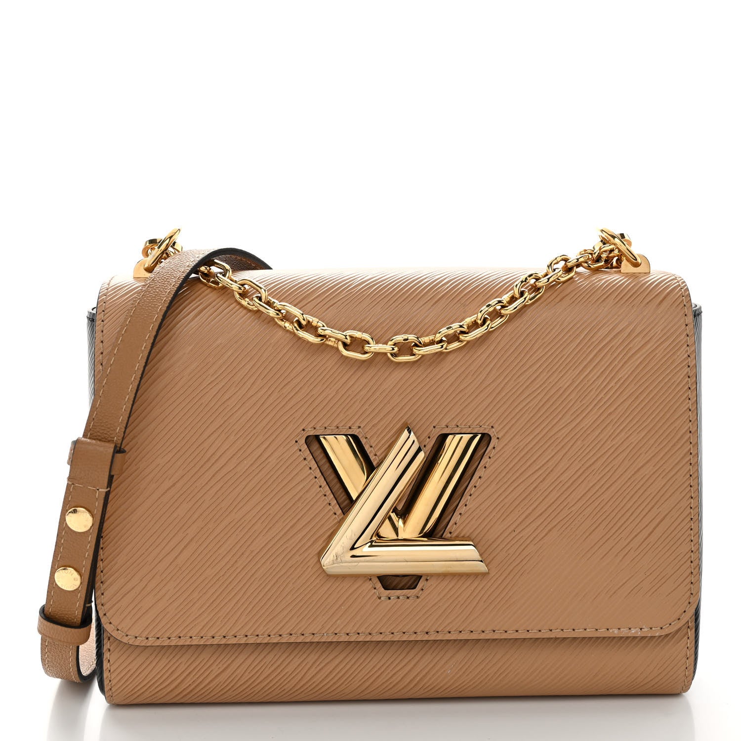 Louis Vuitton Epi Twist Shoulder Bag MM Camel 3 of 10
