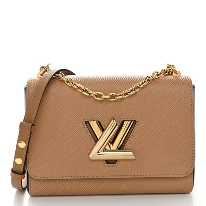 Louis Vuitton Epi Twist Shoulder Bag MM Camel 3 of 10