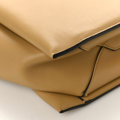Celine Supple Natural Calfskin Medium Tri-Fold Bag Blonde 7 of 10