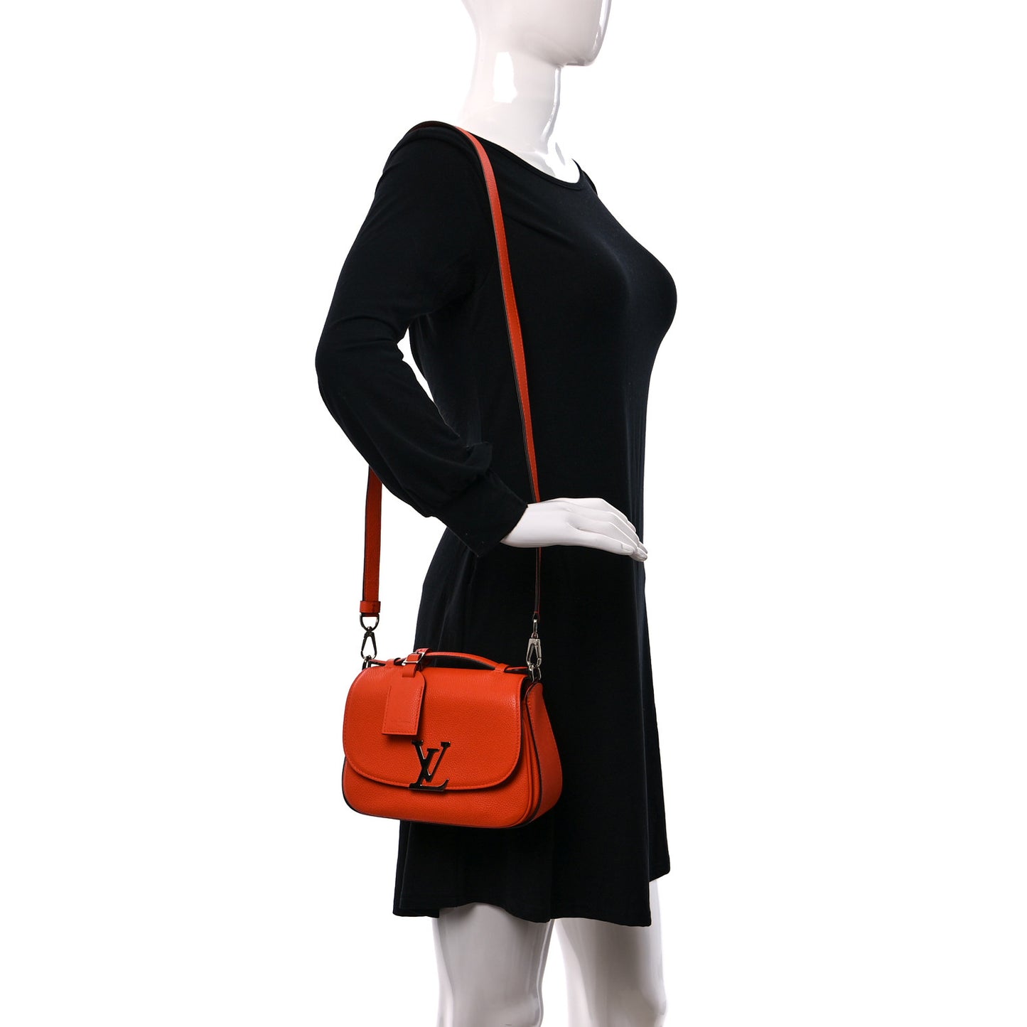 Grained Calfskin Vivienne NM Orange