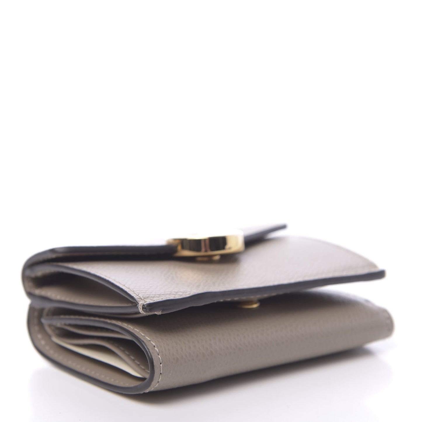 Vitello Cruise F is Fendi Micro Tri-Fold Envelope Wallet Tortora