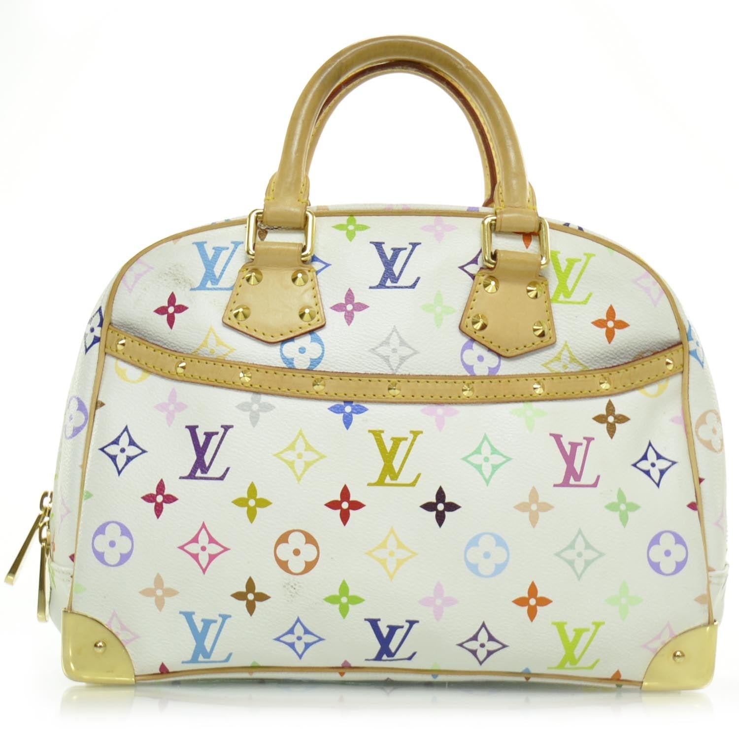 Louis Vuitton Monogram Multicolor Trouville White 1 of 8