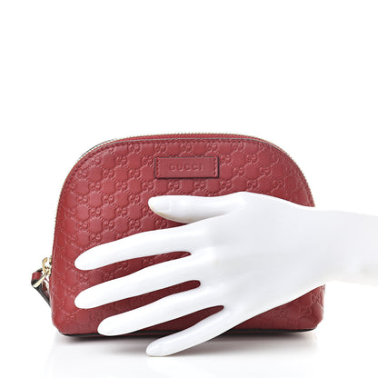 Gucci Microguccissima GG Cosmetic Case Red 2 of 8