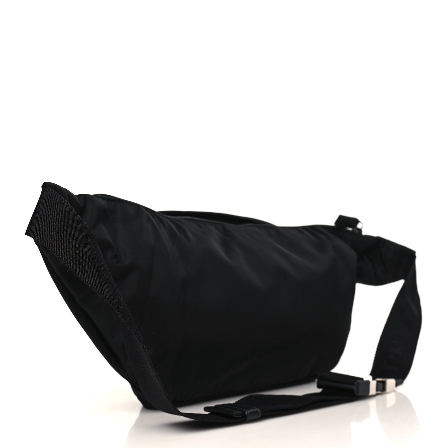 Prada Tessuto Nylon Belt Bag Black 2 of 8