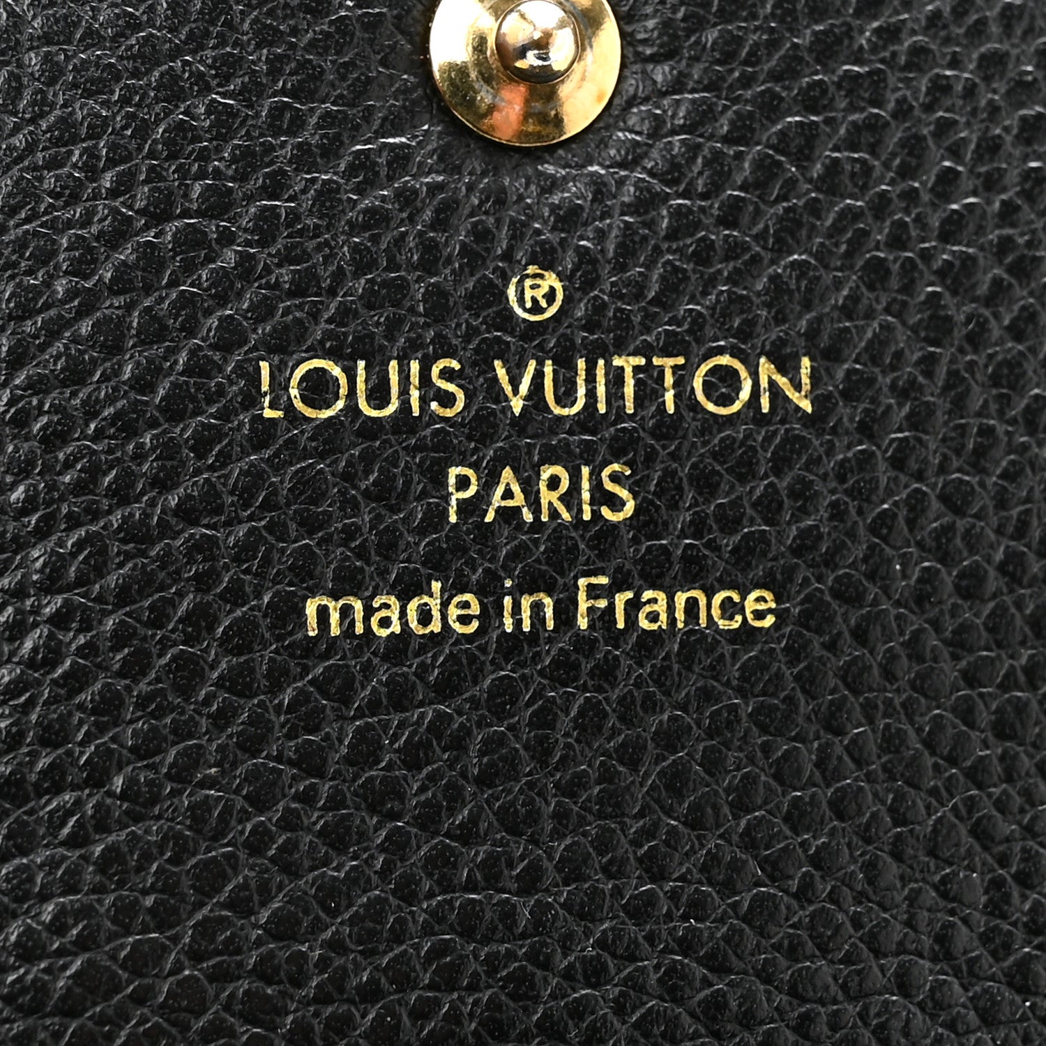 Louis Vuitton Empreinte Key Pouch Black 7 of 14