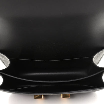 Hermes Epsom Constance 18 Black 5 of 10