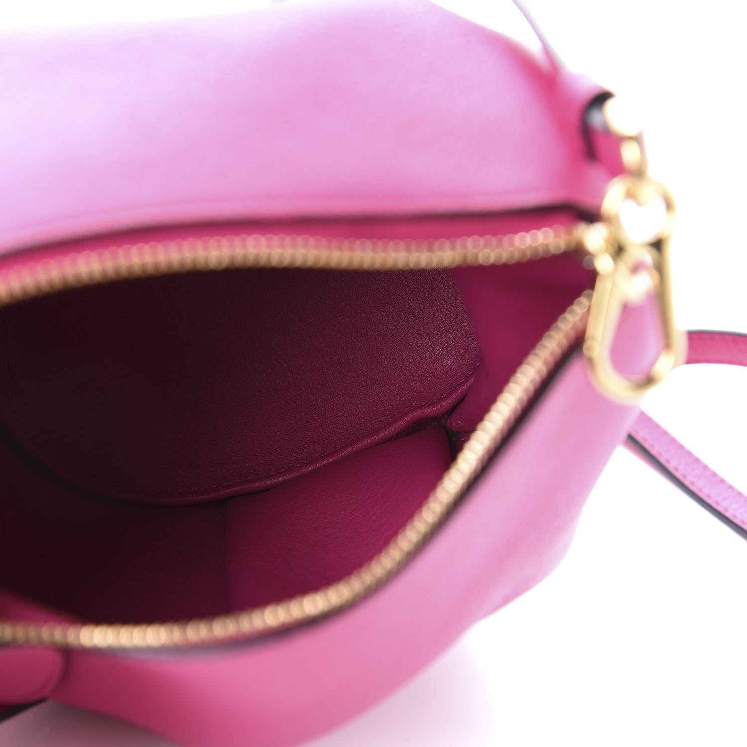 Loewe Calfskin Mini Elephant Crossbody Bag Fuchsia 5 of 9