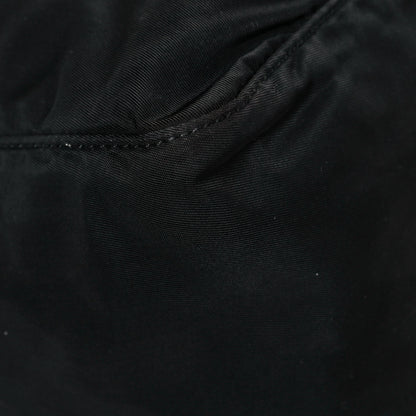 Prada Tessuto Nylon Single Buckle Messenger Bag Black 10 of 15