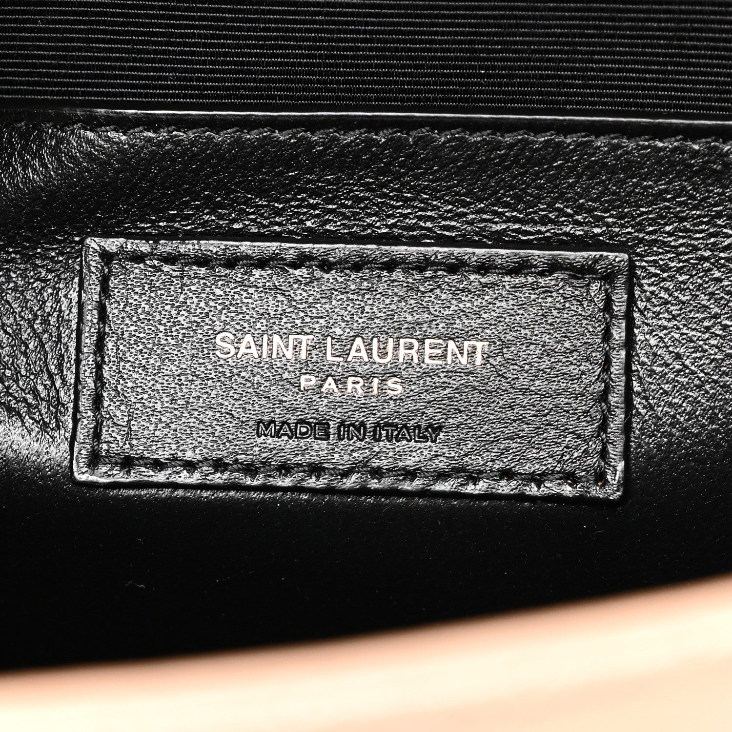 Saint Laurent Grain De Poudre Textured Mixed Matelasse Medium Triquilt Monogram Satchel Nude Powder 6 of 9