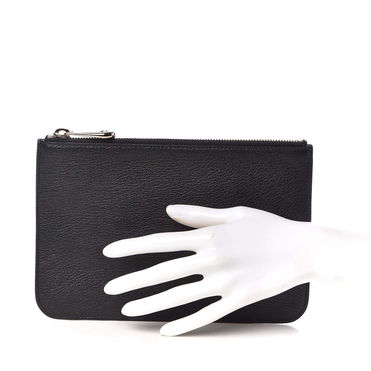 Glossy Goatskin Tree Pouch Black