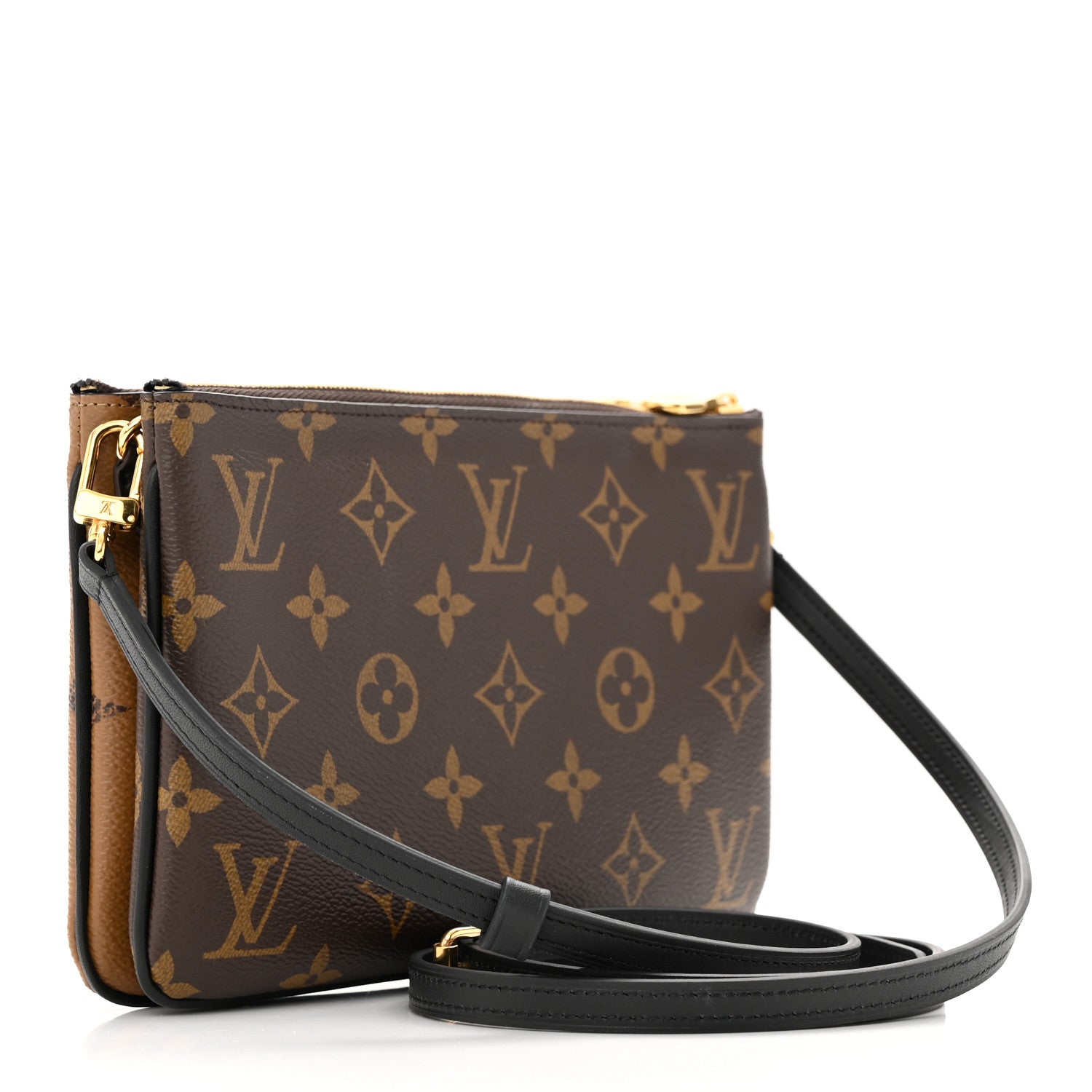 Louis Vuitton Reverse Monogram Giant Double Zip Pochette 3 of 11