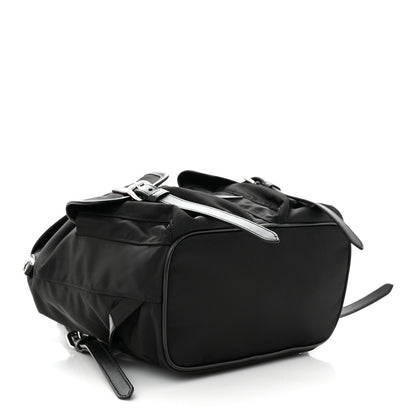 Prada Tessuto Nylon Vitello Backpack Black 4 of 11