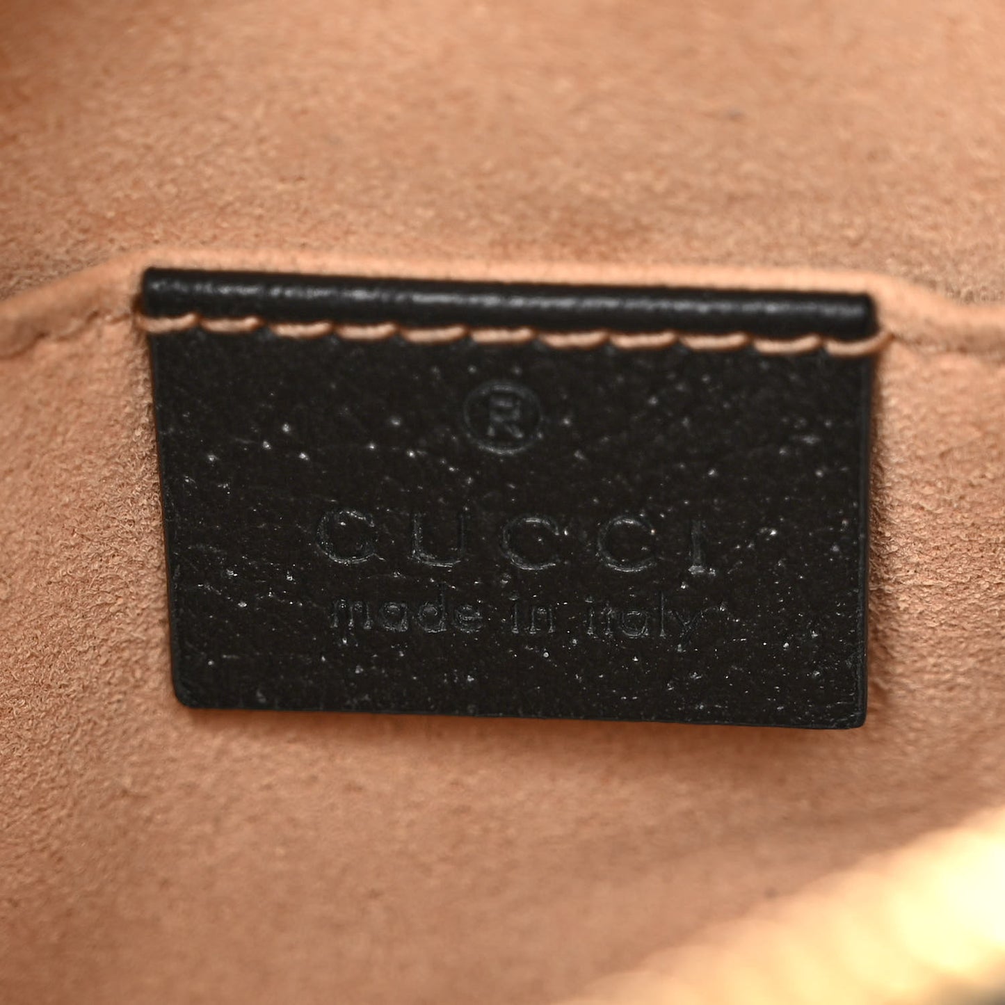 Calfskin Web Mini Ophidia Shoulder Bag Black