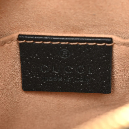 Gucci Calfskin Web Mini Ophidia Shoulder Bag Black 6 of 10