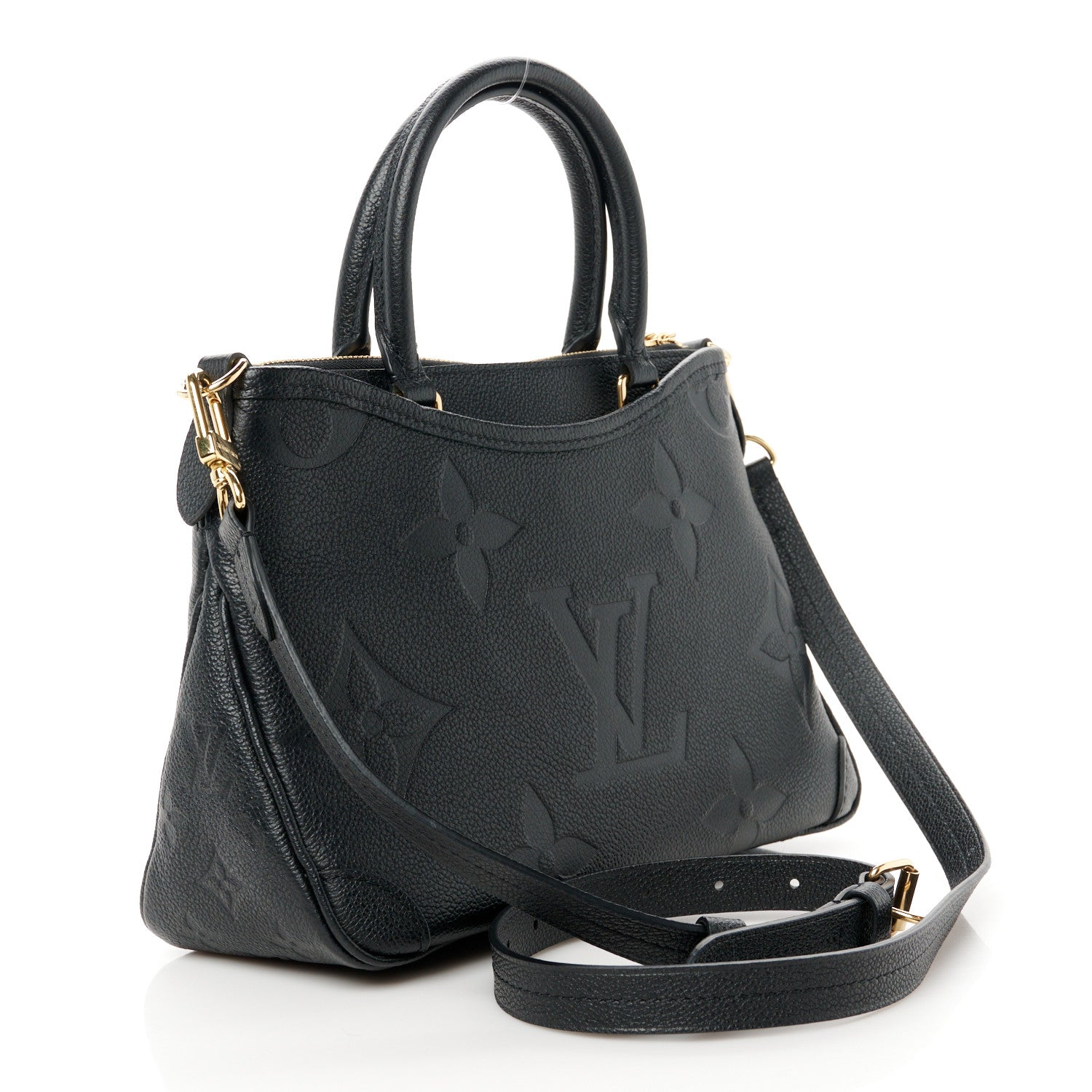 Louis Vuitton Empreinte Monogram Giant Trianon PM Black 3 of 9