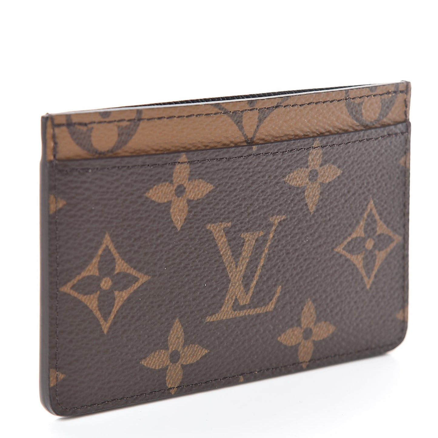Reverse Monogram Card Holder