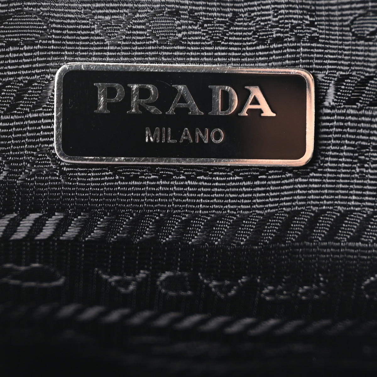 Nylon Re-Edition 2005 Shoulder Bag Black