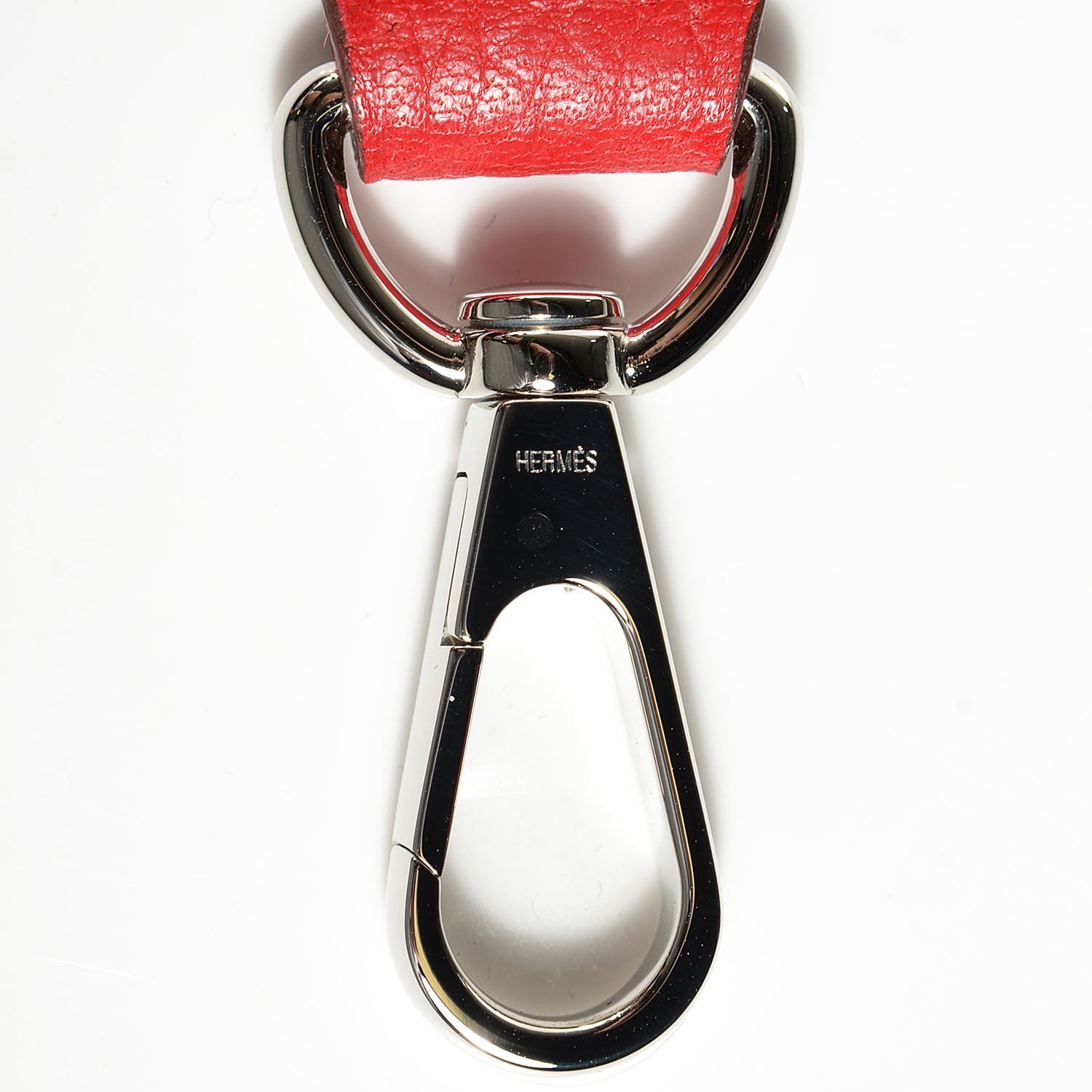 Hermes Taurillon Clemence Evelyne TPM Rouge Casaque Crevette 16 of 16