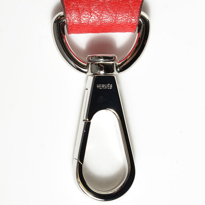 Hermes Taurillon Clemence Evelyne TPM Rouge Casaque Crevette 16 of 16