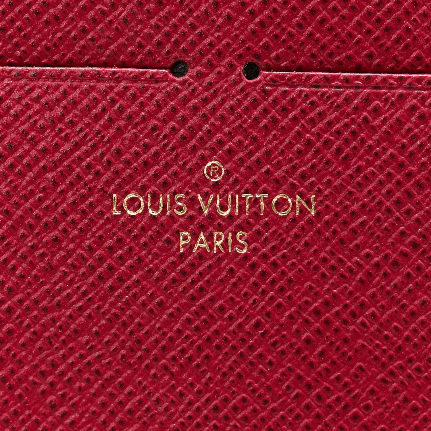Louis Vuitton Calfskin Felicie Card Holder Insert Fuchsia 6 of 7