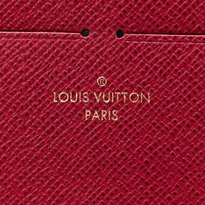 Louis Vuitton Calfskin Felicie Card Holder Insert Fuchsia 6 of 7