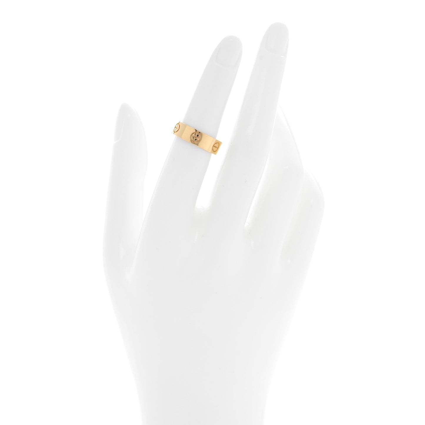 18K Yellow Gold 5.5mm LOVE Ring 51 5.75