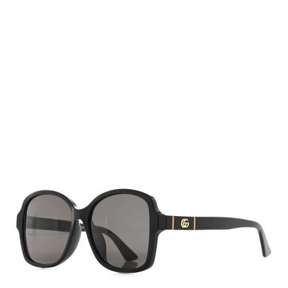 Gucci Acetate Square Sunglasses GG0765SA Black 1 of 9