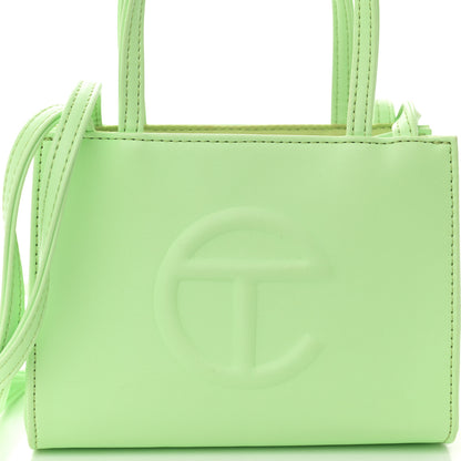 Telfar Vegan Leather Small Shopping Bag Double Mint 8 of 12