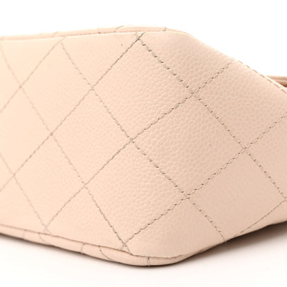 Chanel Caviar Quilted Jumbo Single Flap Beige Clair 10 of 16