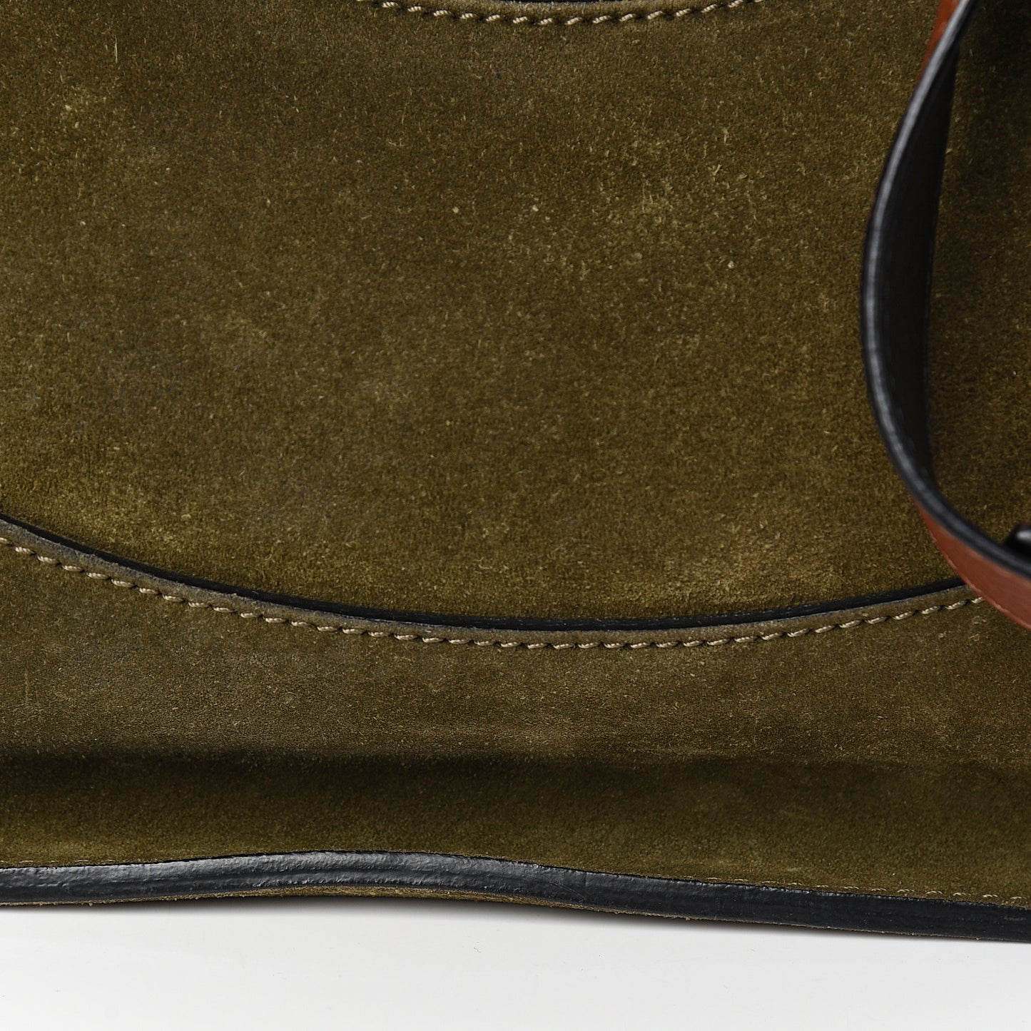 Calfskin Suede Small Hayley Hobo Eucalyptus