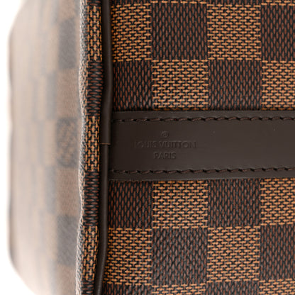 Louis Vuitton Damier Ebene Speedy Bandouliere 25 5 of 9