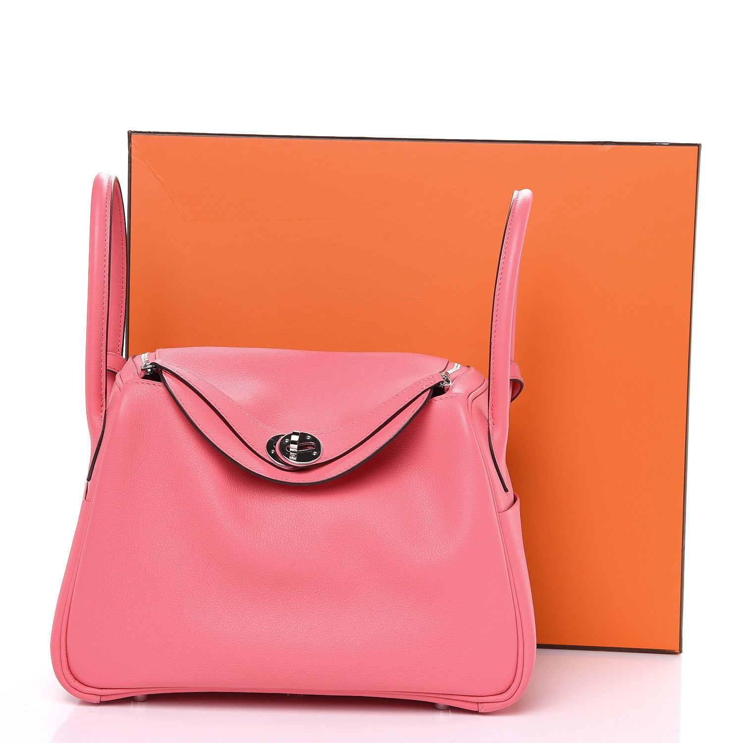 Hermes Evercolor Lindy 26 Rose Azalee 10 of 10