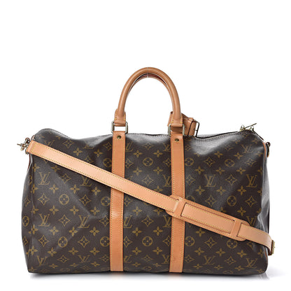 Louis Vuitton Monogram Keepall Bandouliere 45 1 of 12