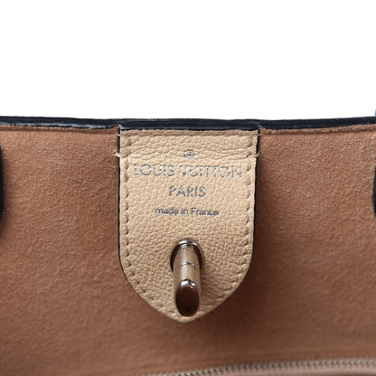 Louis Vuitton Calfskin Lockme Cabas Vanille Black 8 of 15