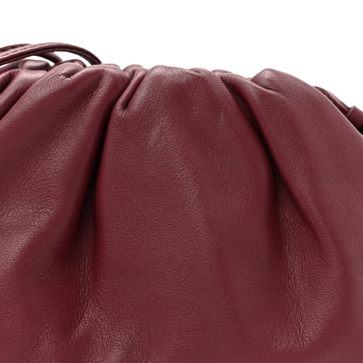 Butter Calfskin The Mini Pouch Bordeaux