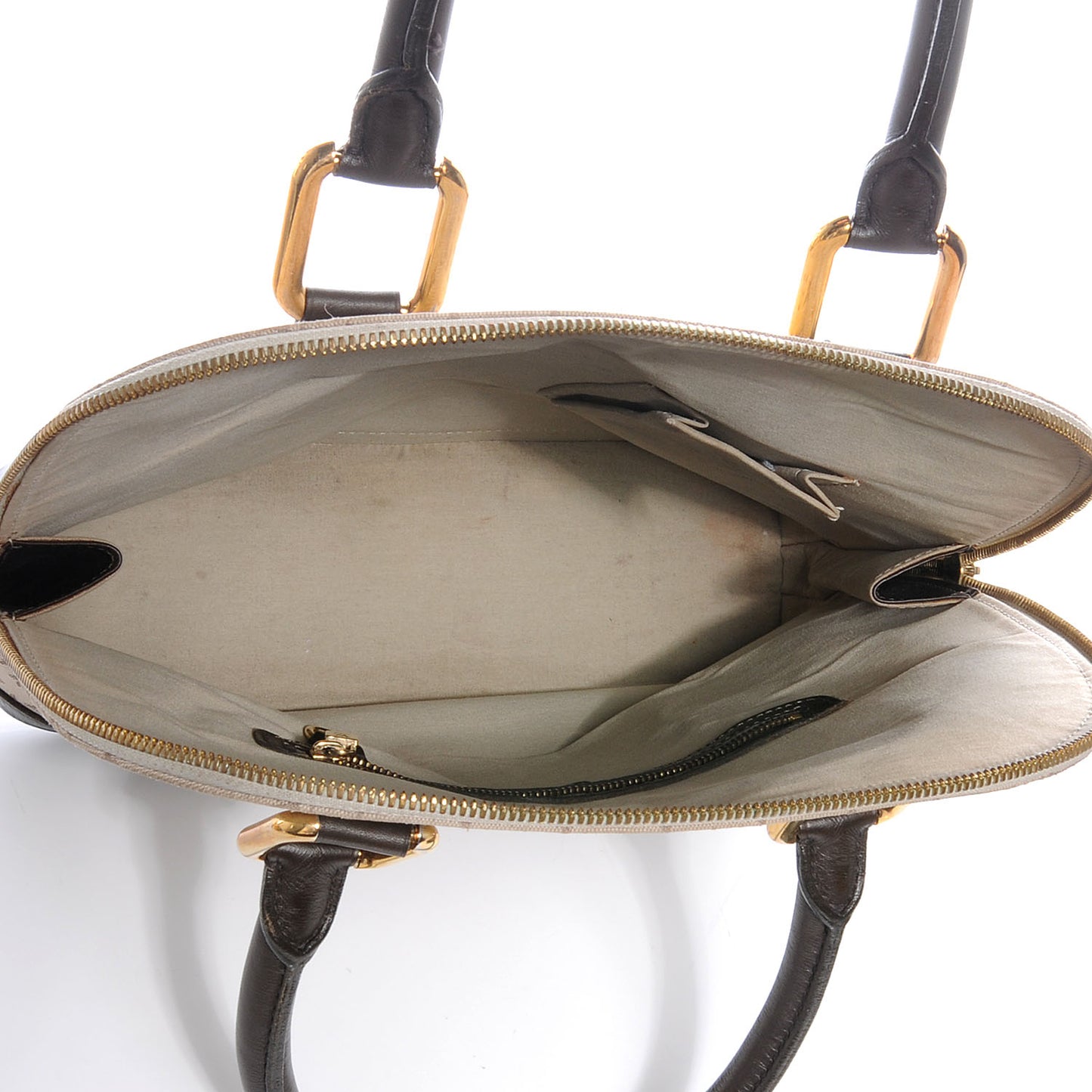 Mini Monogram Alma Haut Tote Olive