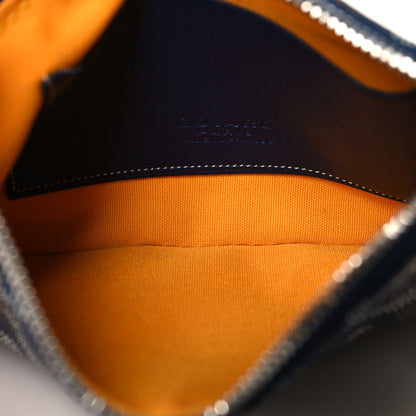 Goyard Goyardine Mini Senat Pochette Navy 5 of 8
