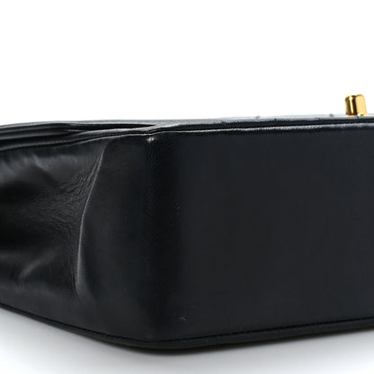 Chanel Lambskin Quilted Medium Single Flap Black 8 of 9
