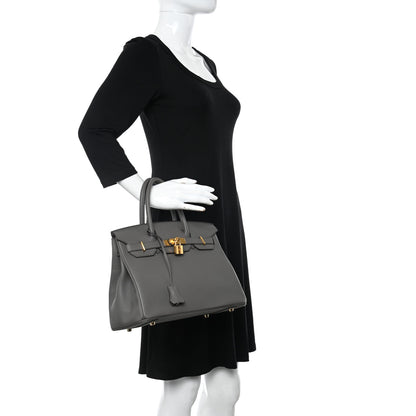 Hermes Togo Birkin 30 Etain 2 of 11