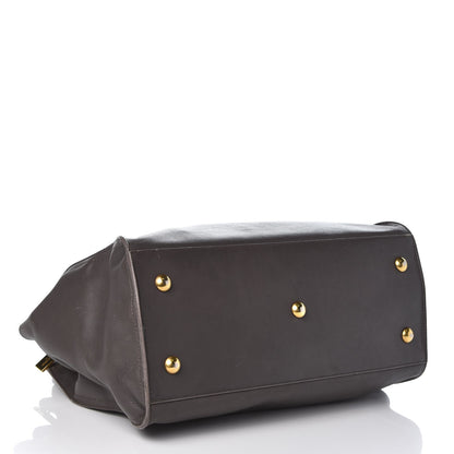 Saint Laurent Calfskin Small Classic Y Cabas Grey 5 of 24