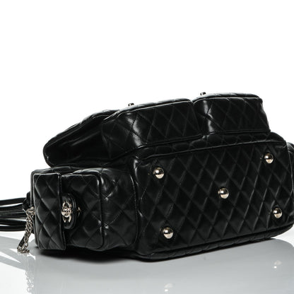 Chanel Calfskin Quilted Large Cambon Multipocket Reporter Black 4 of 7