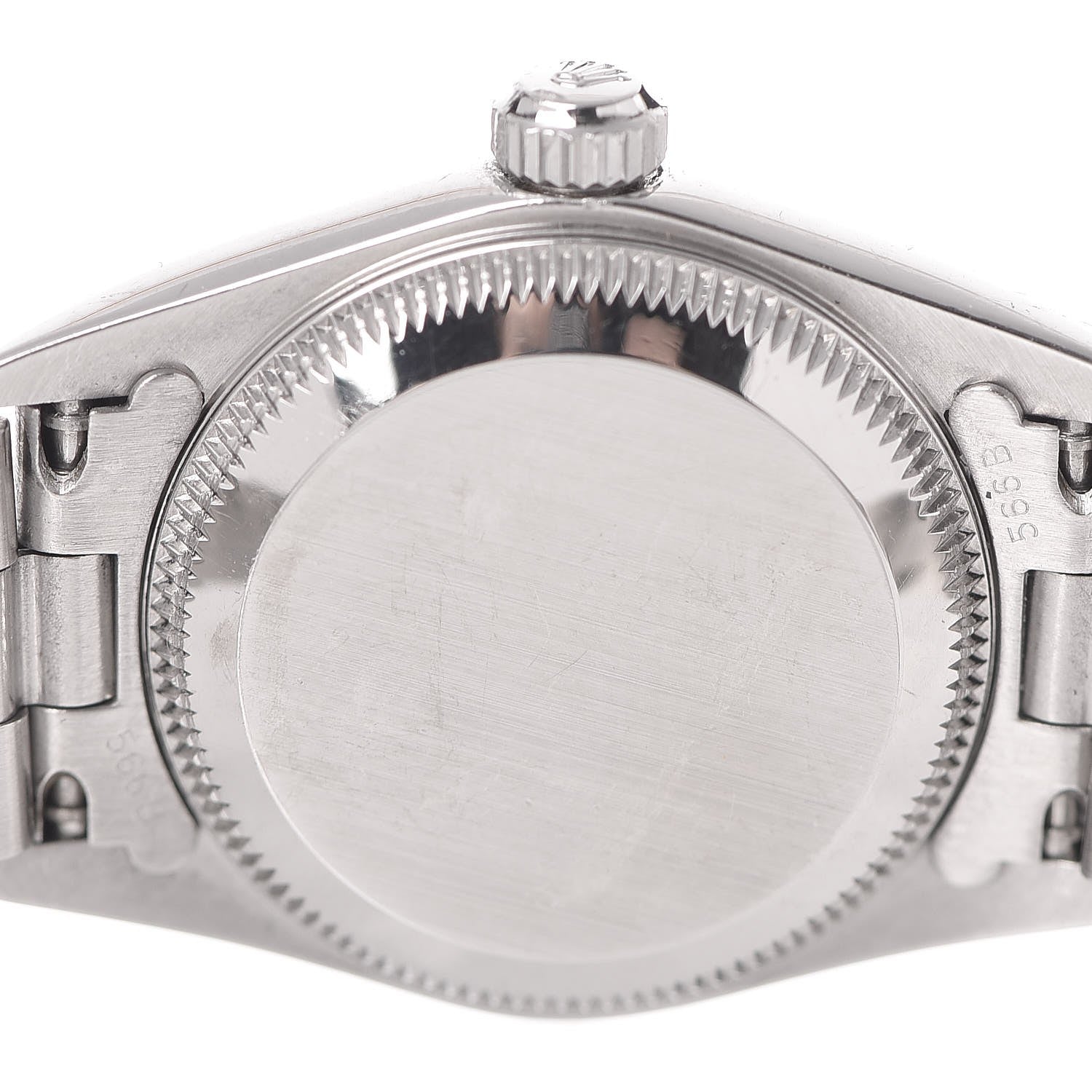 Rolex Stainless Steel 24mm Oyster Perpetual Watch Pink 67180 8 of 8